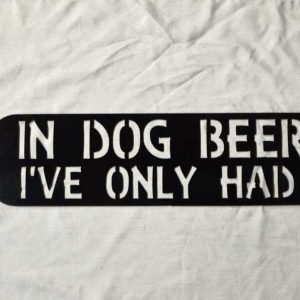 In Dog Beers…